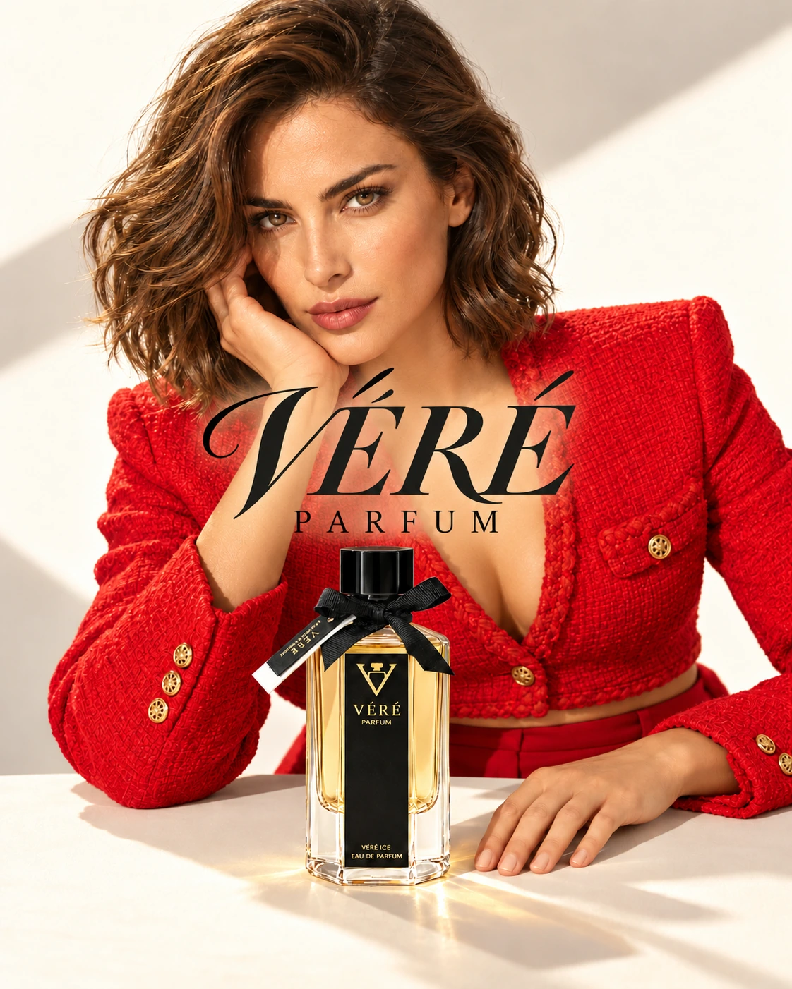 VÉRÉ UNI07 · 玫瑰与辛香 · VÉRÉ 品牌海报