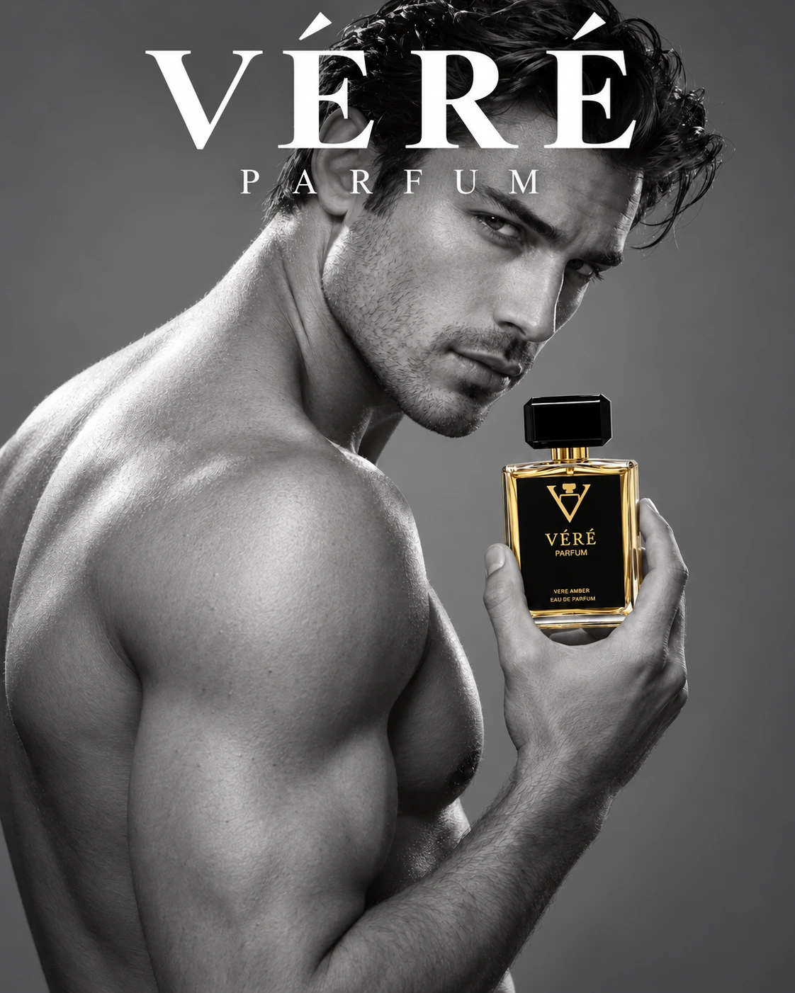 VÉRÉ MEN13 · 菠萝与辛香木质 · VÉRÉ 品牌海报