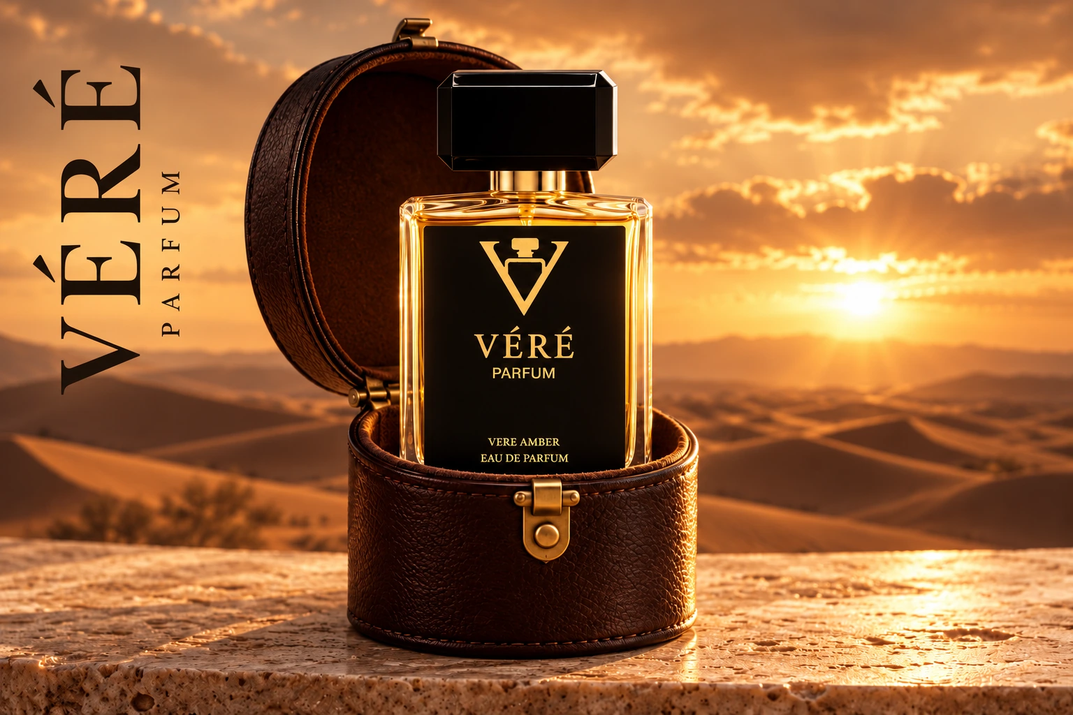 VÉRÉ MEN05 · 松针与焚香 · VÉRÉ 品牌海报