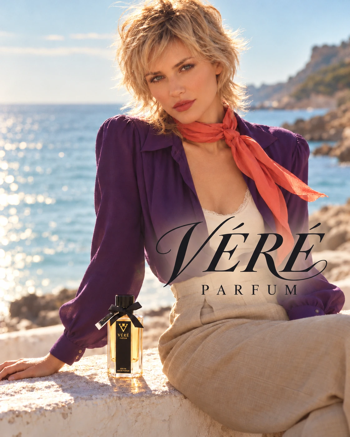 VÉRÉ UNI10 · 薰衣草与香草 · VÉRÉ 品牌海报
