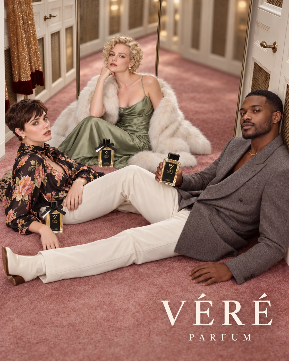 VÉRÉ UNI10 · 薰衣草与香草 · VÉRÉ 品牌海报