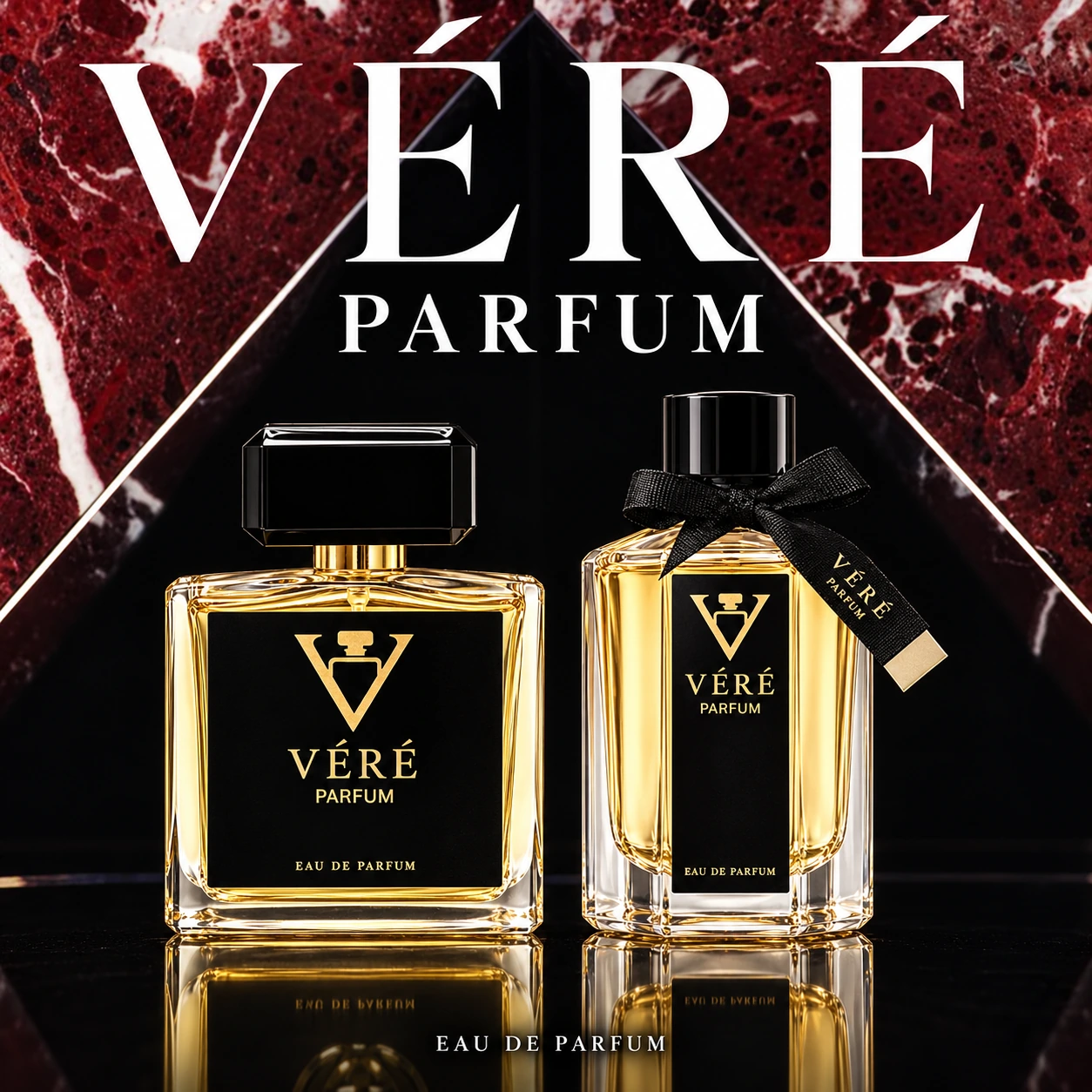 VÉRÉ UNI09 · 杏仁与藏红花 · VÉRÉ 品牌海报