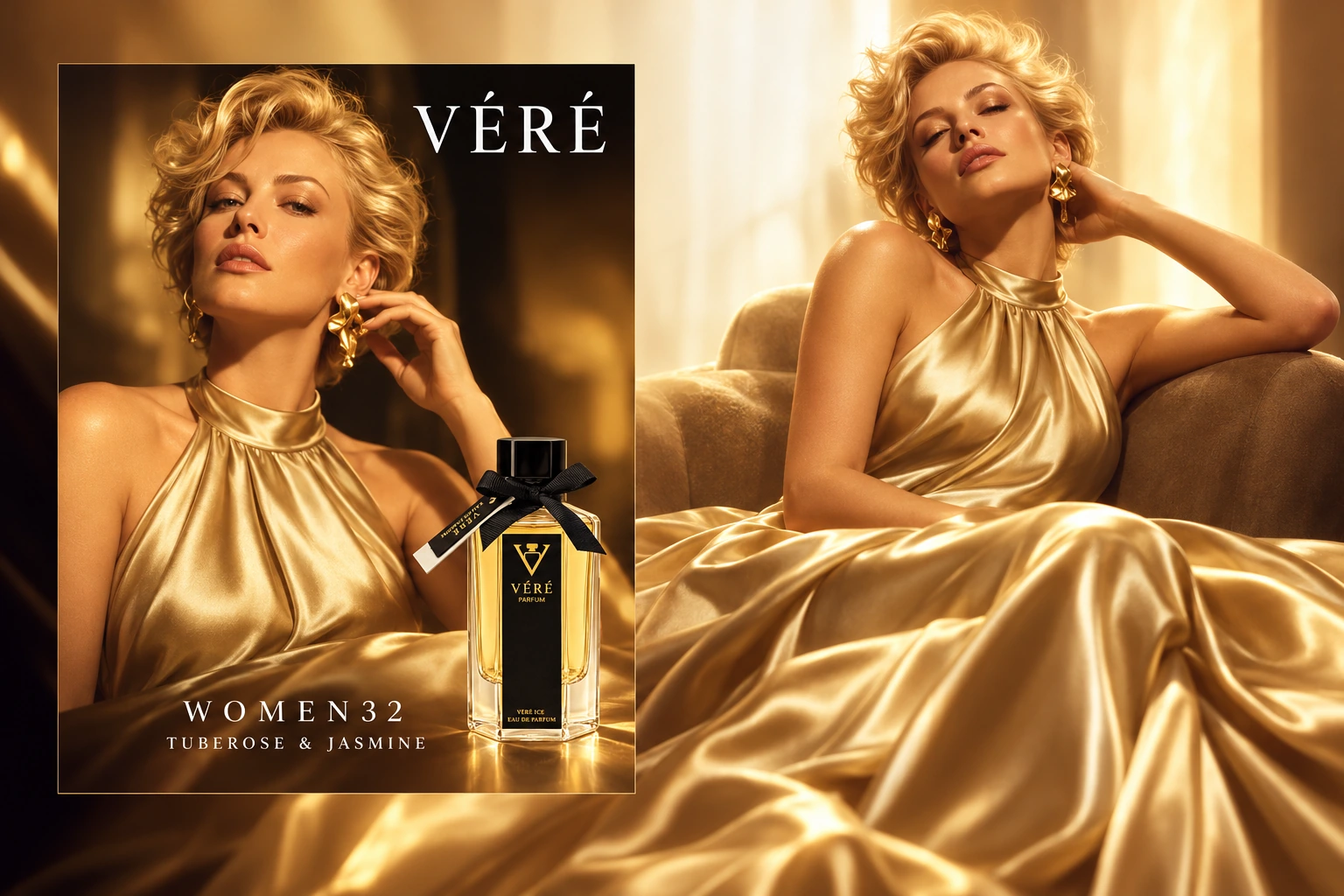 VÉRÉ WOMEN32 · 晚香玉与茉莉 · VÉRÉ 品牌海报