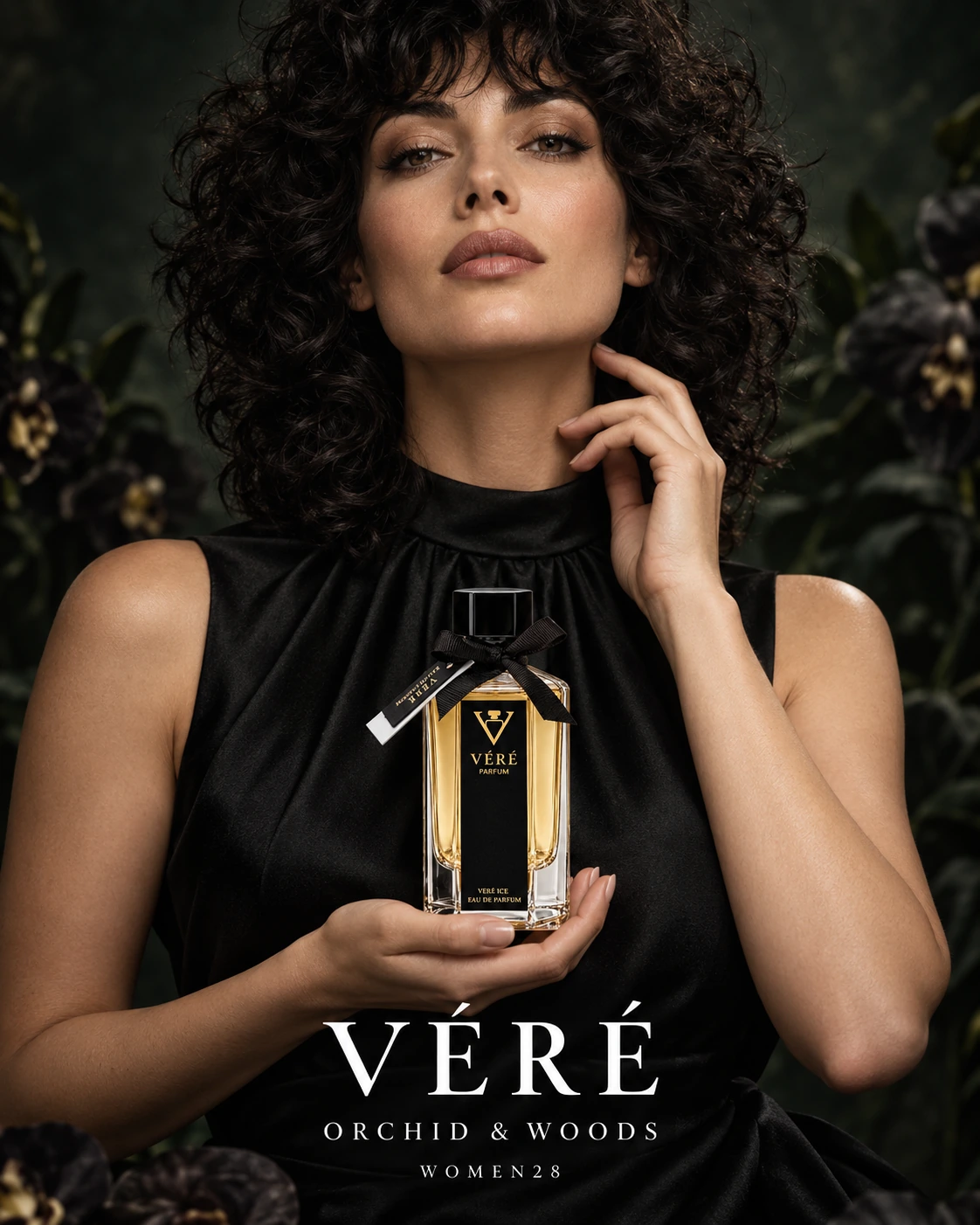 VÉRÉ WOMEN28 · 兰花与木质香 · VÉRÉ 品牌海报