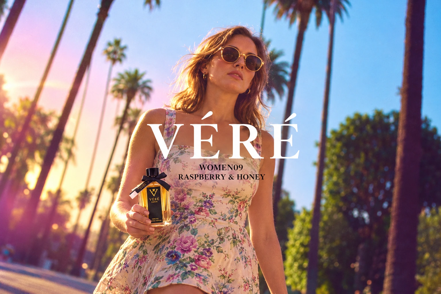VÉRÉ WOMEN09 · 覆盆子与蜂蜜 · VÉRÉ 品牌海报