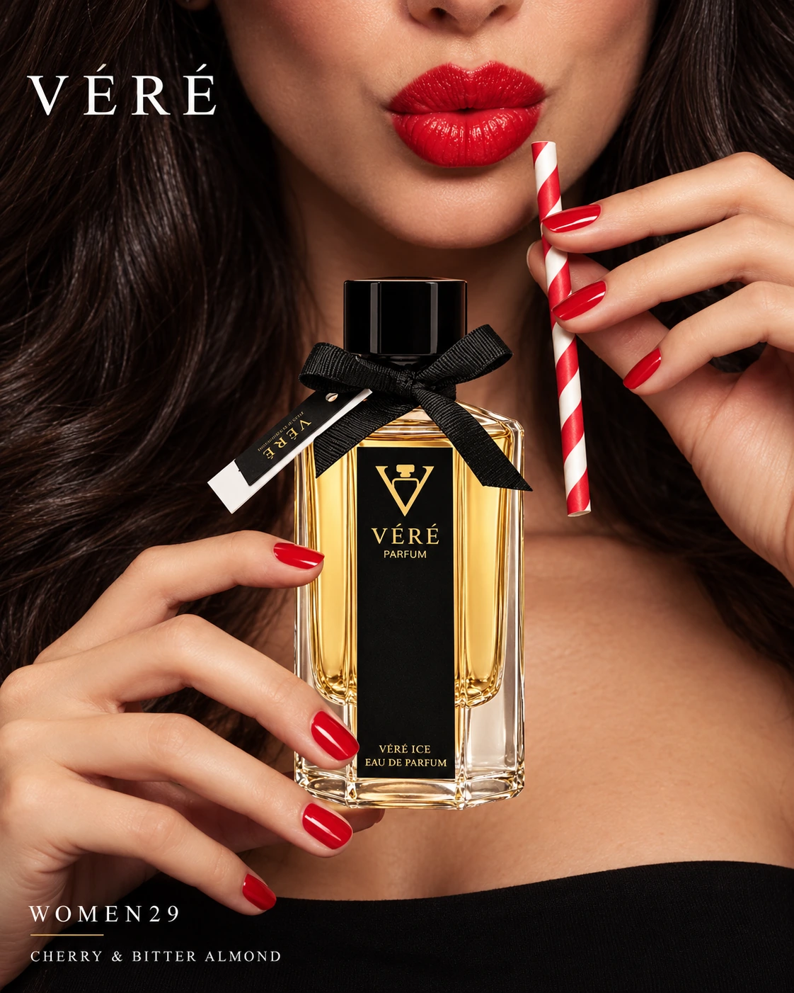 VÉRÉ WOMEN29 · 樱桃与苦杏仁 · VÉRÉ 品牌海报