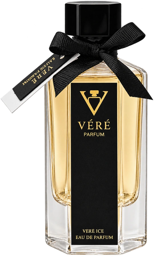 VÉRÉ 金色女士香水，黑色蝴蝶结瓶身