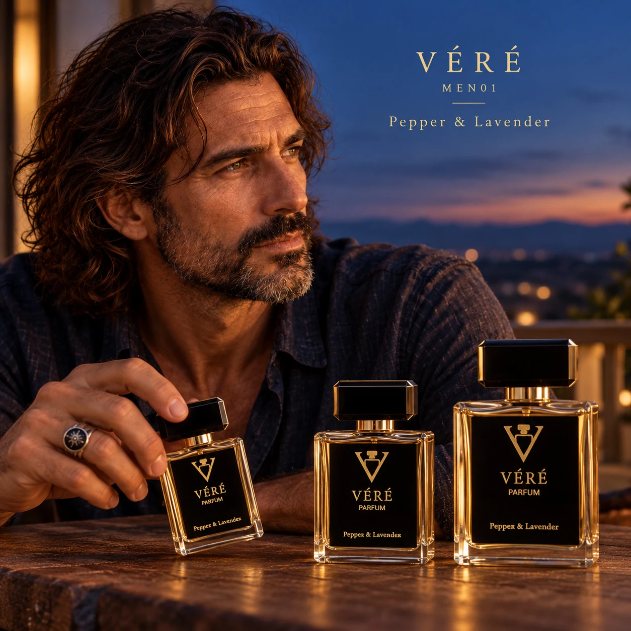 VÉRÉ MEN01 · 胡椒与薰衣草 · 容量组合