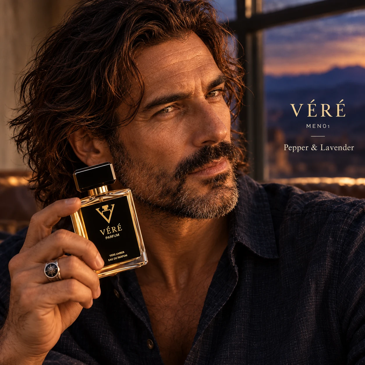 VÉRÉ MEN01 · 胡椒与薰衣草 · 人物特写