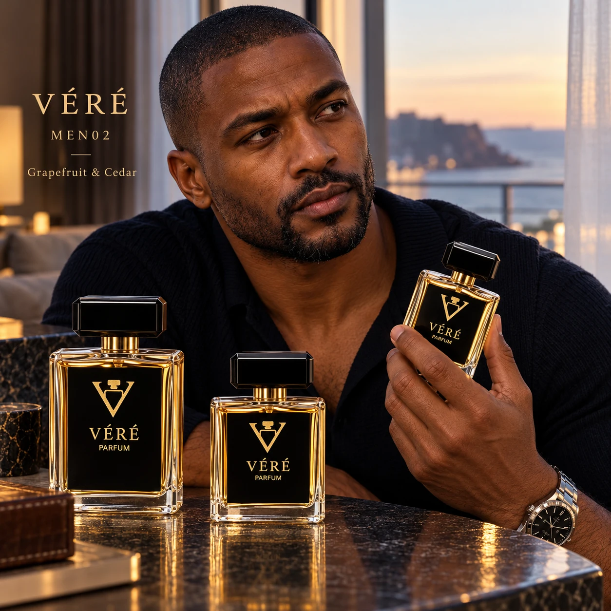 VÉRÉ MEN02 · 葡萄柚与雪松 · 容量组合