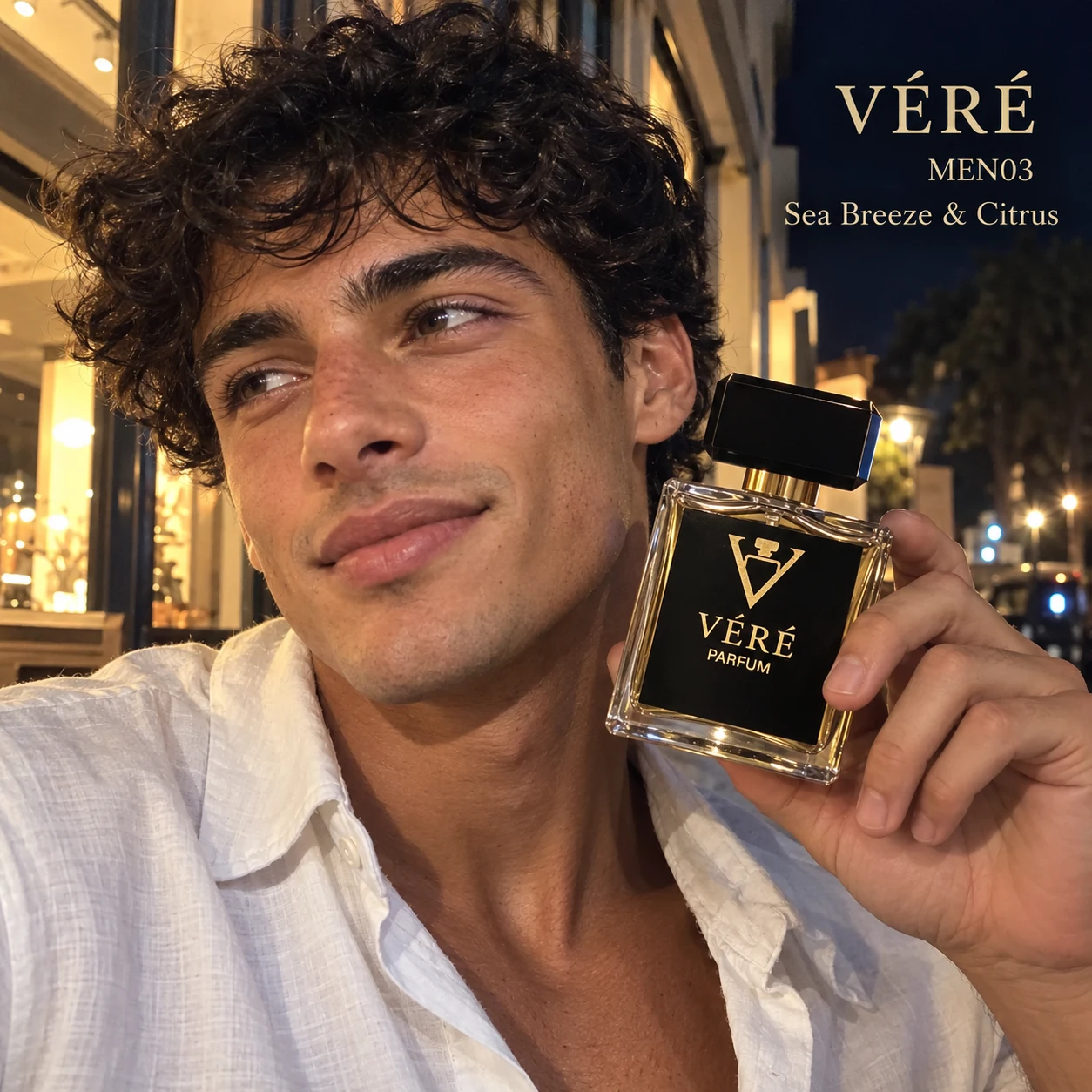 VÉRÉ MEN03 · 海风与柑橘 · 人物特写