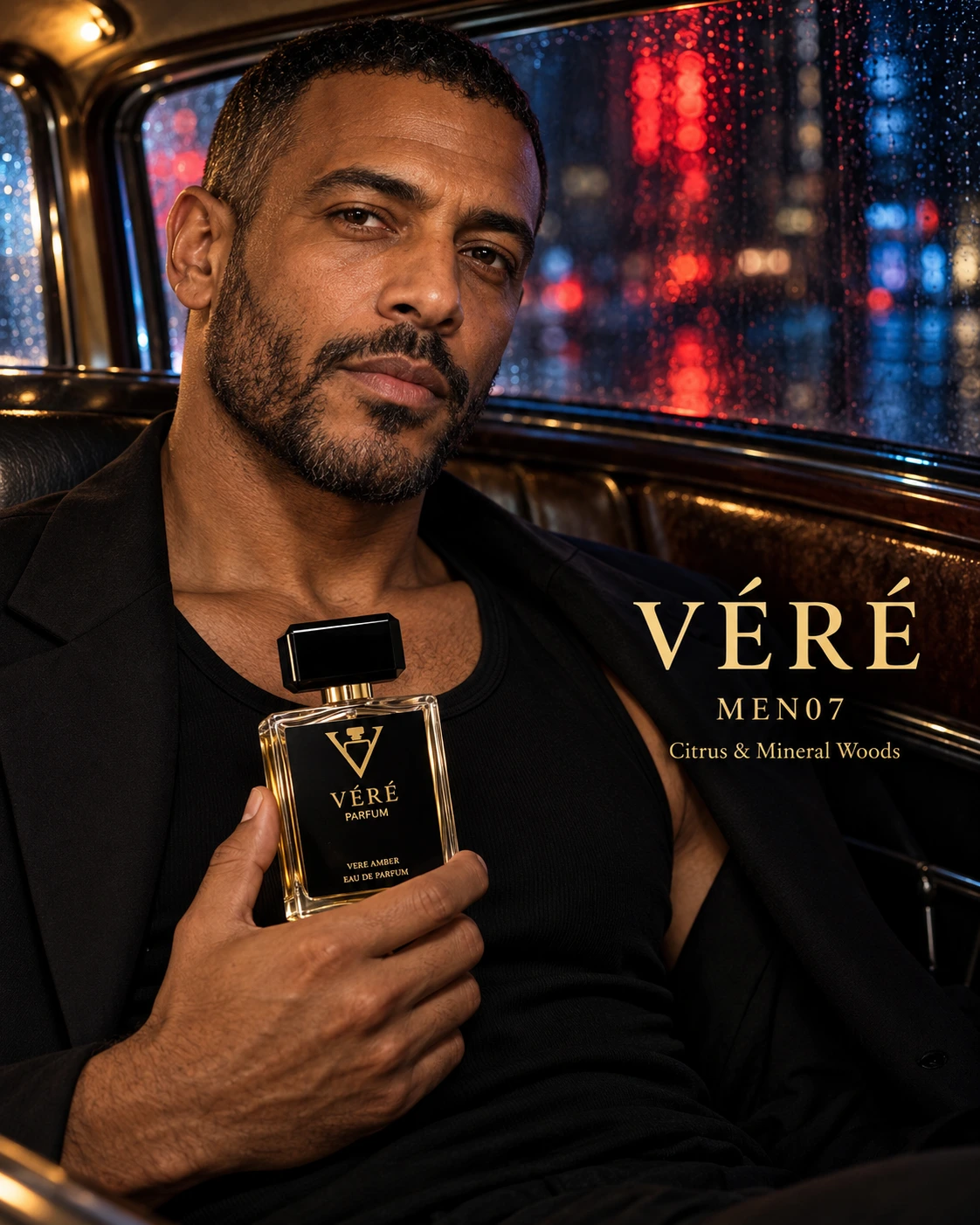 VÉRÉ MEN07 · 柑橘与矿物木香 · 品牌影像