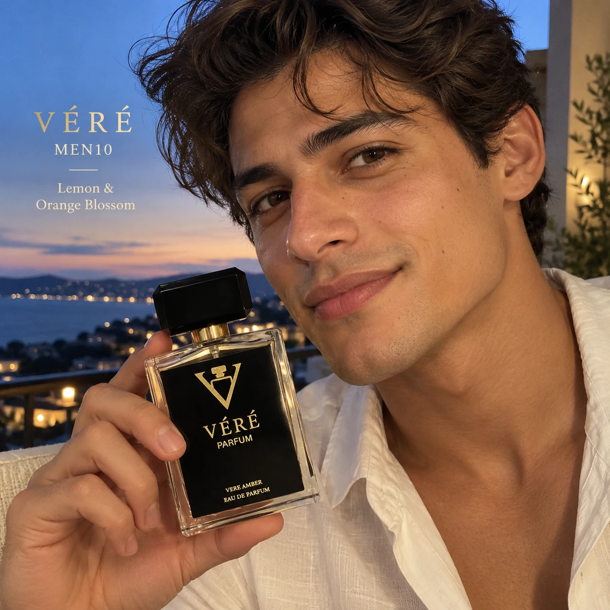 VÉRÉ MEN10 · 柠檬与橙花 · 人物特写