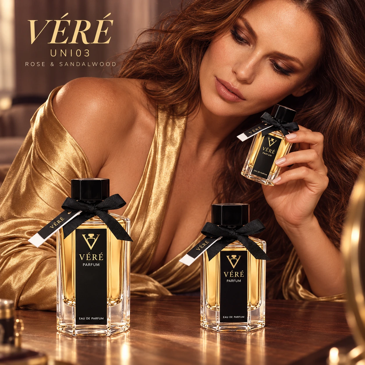 VÉRÉ UNI03 · 玫瑰与檀香 · 容量组合