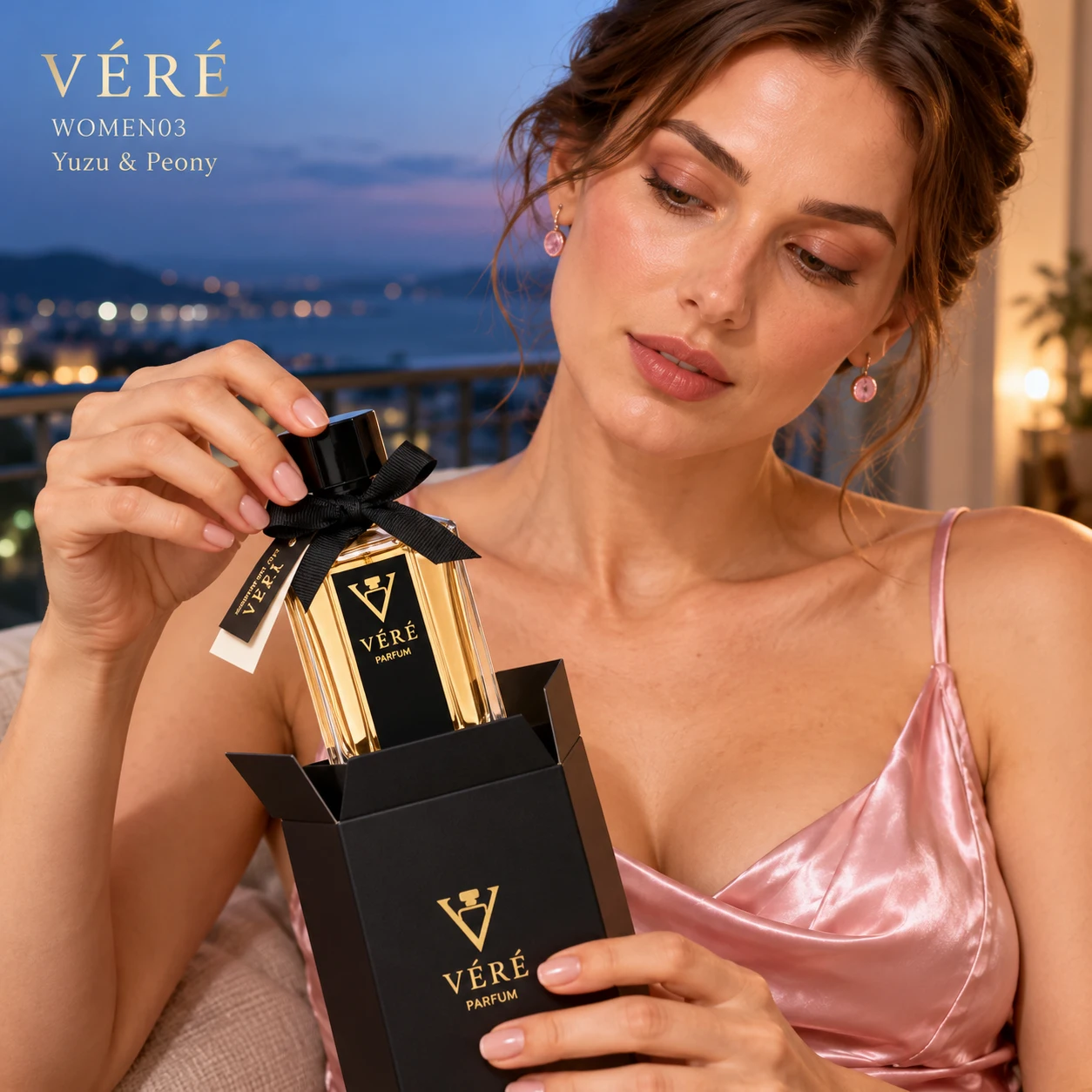 VÉRÉ WOMEN03 · 柚子与牡丹 · 包装近景